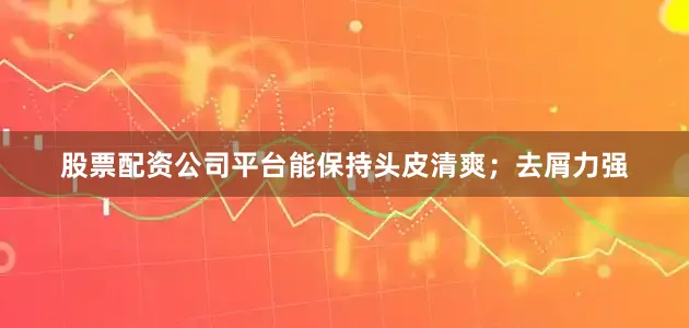 股票配资公司平台能保持头皮清爽；去屑力强